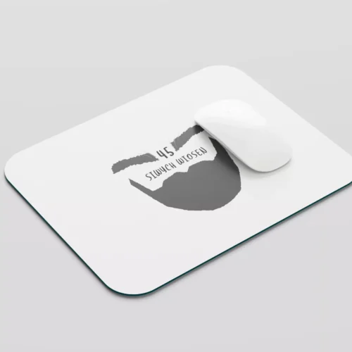 Podkładka pod Mysz "45 Siwych Wiosen" dla Mężczyzny