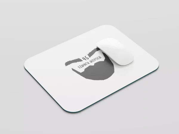 Podkładka pod Mysz "45 Siwych Wiosen" dla Mężczyzny