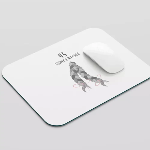 Podkładka pod mysz "45 Siwych Jesieni" – Personalizowana dla Kobiety