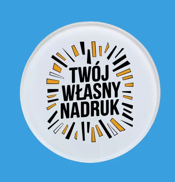 Szklana Podstawka Z Własnym Nadrukiem