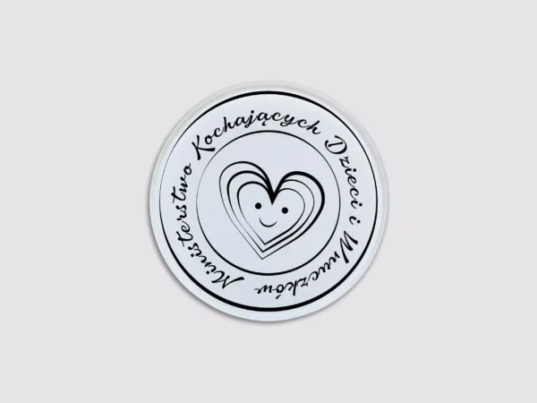 Szklana Podstawka pod Kubek – Dla Babci lub Dziadka Z Serduszkiem