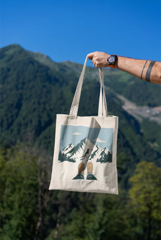 Torba Materiałowa Z Własnym Nadrukiem