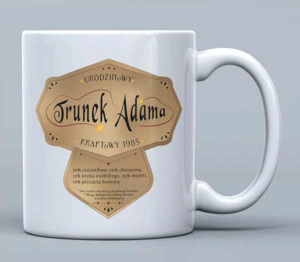 Kubek dla Faceta Urodzinowy Trunek Kraftowy - Imię i Wiek