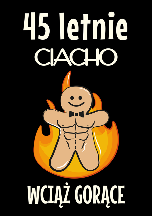 Koszulka na Urodziny Ciacho - Wpisz Wiek 30 40 Letnie Ciacho - Prezent dla Chłopaka