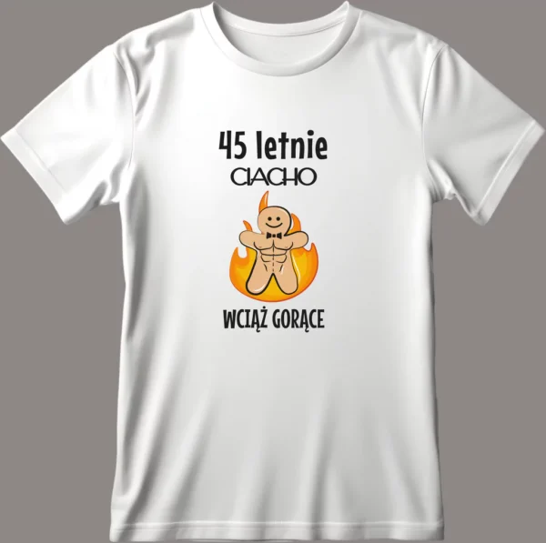 Koszulka na Urodziny Ciacho - Wpisz Wiek 30 40 Letnie Ciacho - Prezent dla Chłopaka