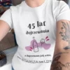Koszulka Damska na Urodziny - Im Starsza Tym Lepsza - Dodaj Wiek - Prezent dla Żony