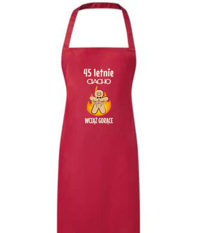 45 letnie ciacho – Personalizowany Fartuch Kuchenny