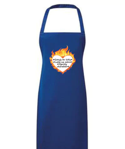 Gotuję, bo lubię - Fartuch Kuchenny Na Walentynki