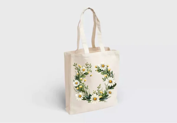 Polne Rumianki - Torba Materiałowa