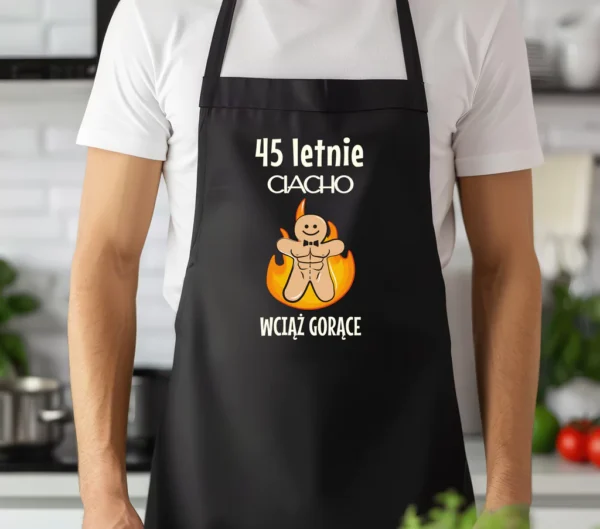 45 letnie ciacho – Personalizowany Fartuch Kuchenny