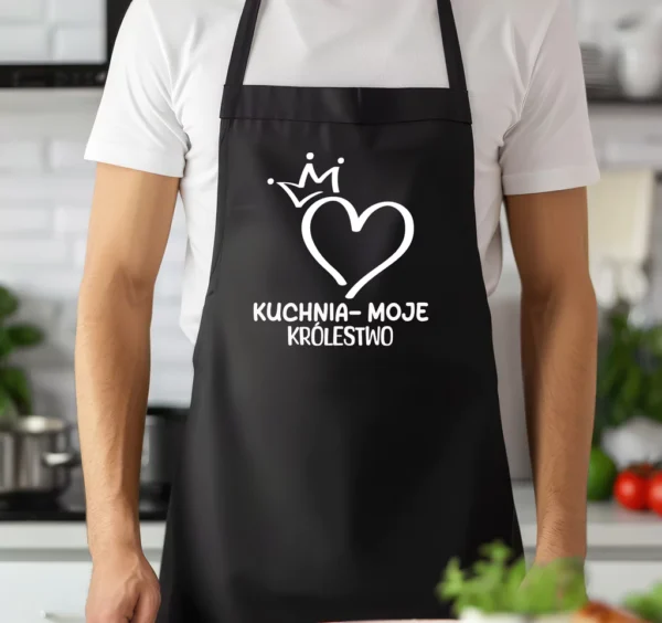 Kuchnia Moje Królestwo – Fartuch Kuchenny Na Walentynki