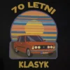 Męska Koszulka Urodzinowa | 50-letni Klasyk Fiat 125p | Personalizacja wieku