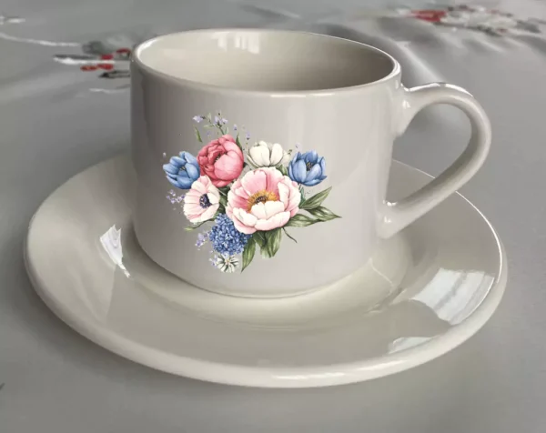 Kubek / Filiżanka dla Mamy z Imieniem - Mama na 100% - Prezent na Dzień Matki Urodziny