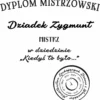 Wzór nadruku: Dyplom Mistrza w dziedzinie Kiedyś to było Zabawny wzór graficzny na koszulkę z motywem zegara i wspomnień