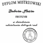 Personalizowana koszulka dla babci na urodziny, dzień babci, prezent - Dyplom mistrzowski różne warianty
