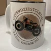 Kubek urodzinowy 50letni klasyk | Personalizowany prezent dla fana motocykli