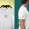Personalizowana koszulka z psem Męska personalizowana koszulka z Maltańczykiem | Koszulka z psem
