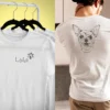 Personalizowana koszulka z psem Męska personalizowana koszulka z Chihuahua | Koszulka z psem
