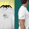 Personalizowana koszulka z psem Męska personalizowana koszulka z Mopsem | Koszulka z psem