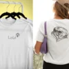 damska-koszulka-z-mopsem-lola-personalizacja Damska personalizowana koszulka z Mopsem | Koszulka z psem