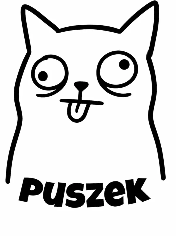 Męska personalizowana śmieszna koszulka z kotem i własnym Imieniem